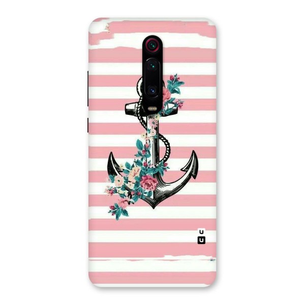 Floral Anchor Back Case for Redmi K20 Pro