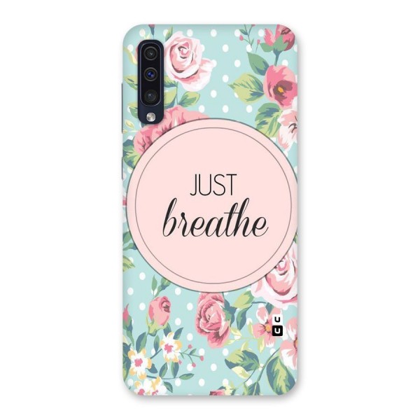 Floral Bloom Back Case for Galaxy A50