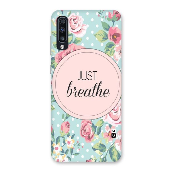 Floral Bloom Back Case for Galaxy A70
