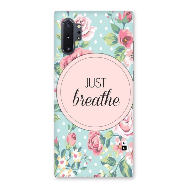 Floral Bloom Back Case for Galaxy Note 10 Plus