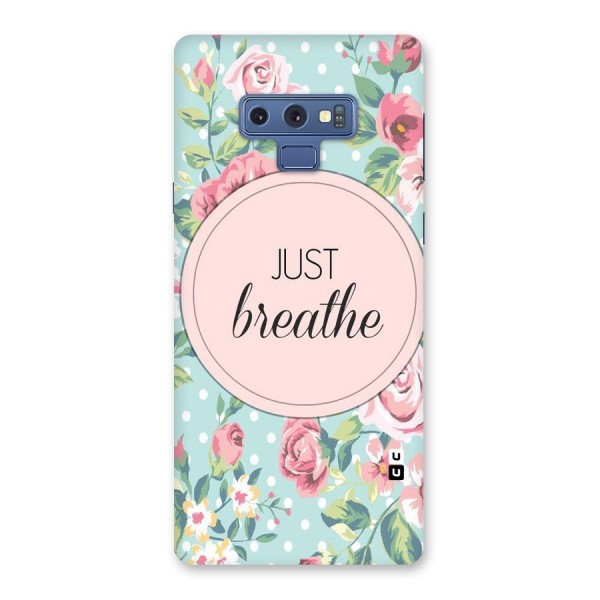 Floral Bloom Back Case for Galaxy Note 9