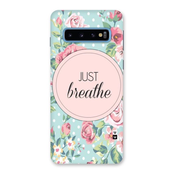 Floral Bloom Back Case for Galaxy S10