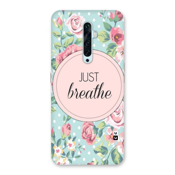 Floral Bloom Back Case for Oppo Reno2 F
