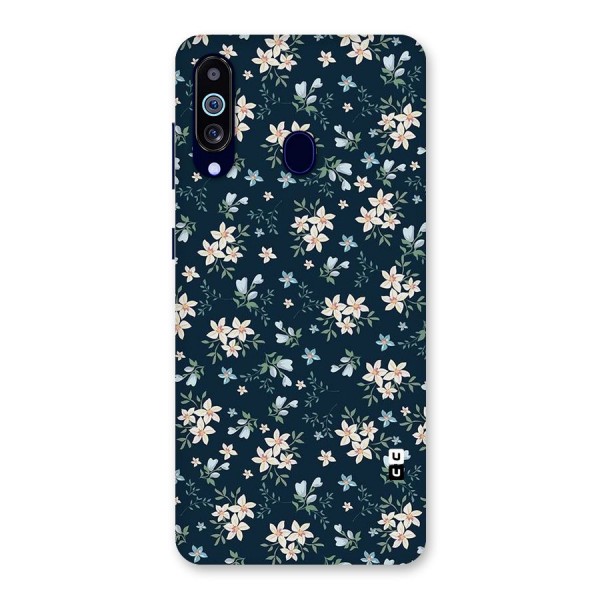 Floral Blue Bloom Back Case for Galaxy M40