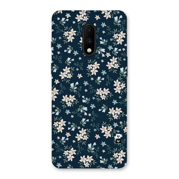 Floral Blue Bloom Back Case for OnePlus 7