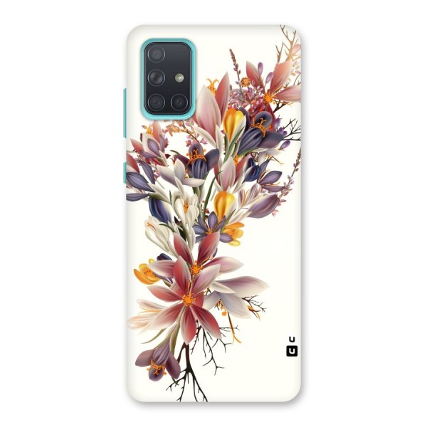 Floral Bouquet Back Case for Galaxy A71