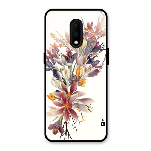 Floral Bouquet Glass Back Case for OnePlus 7