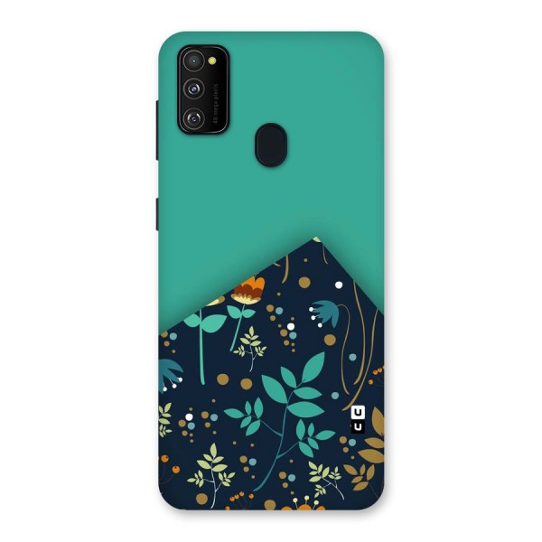 Floral Corner Back Case for Galaxy M30s