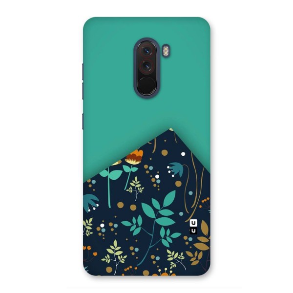 Floral Corner Back Case for Poco F1