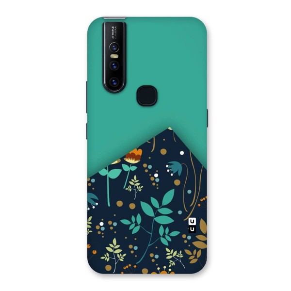 Floral Corner Back Case for Vivo V15