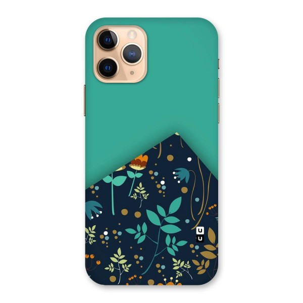 Floral Corner Back Case for iPhone 11 Pro