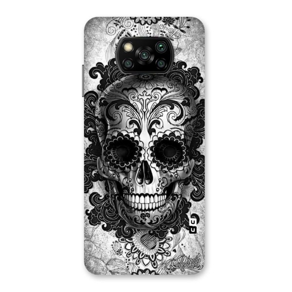 Floral Ghost Back Case for Poco X3