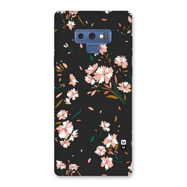 Floral Petals Peach Back Case for Galaxy Note 9