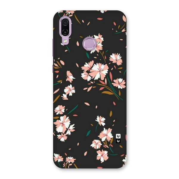 Floral Petals Peach Back Case for Honor Play