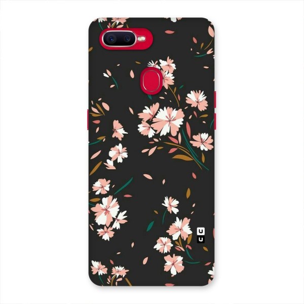 Floral Petals Peach Back Case for Oppo F9 Pro