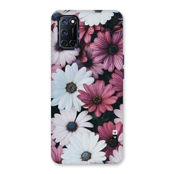 Floral Shades Pink Back Case for Oppo A52