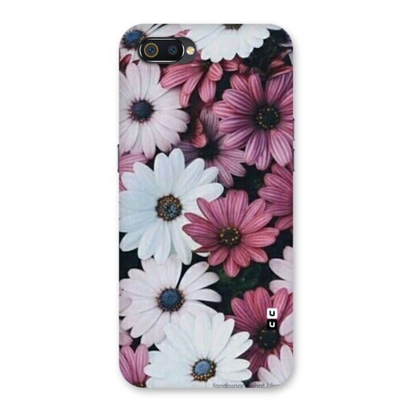 Floral Shades Pink Back Case for Realme C2