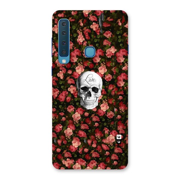 Floral Skull Love Back Case for Galaxy A9 (2018)