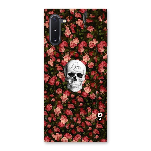 Floral Skull Love Back Case for Galaxy Note 10