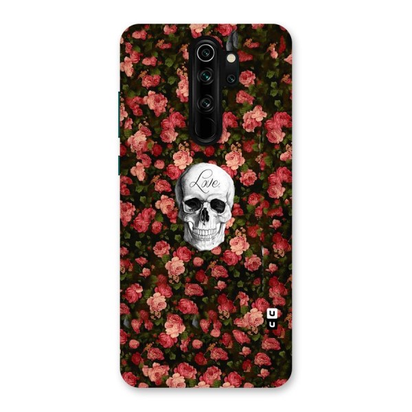 Floral Skull Love Back Case for Redmi Note 8 Pro