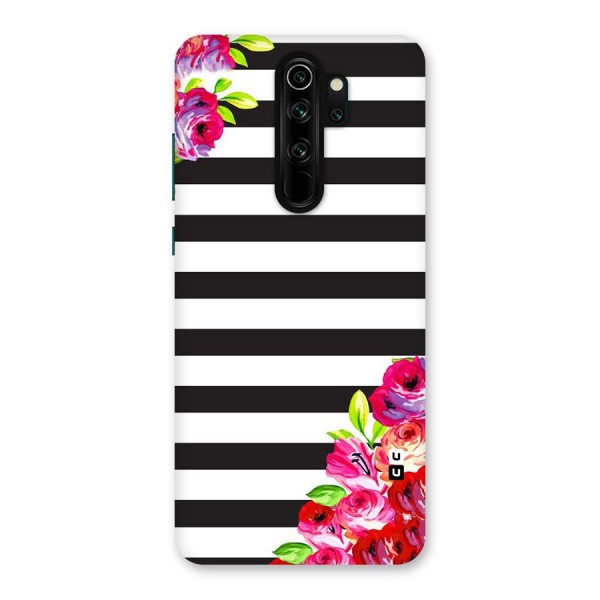 Floral Stripes Back Case for Redmi Note 8 Pro
