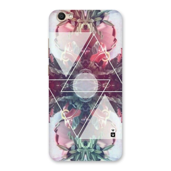 Floral Triangle Back Case for Vivo Y67
