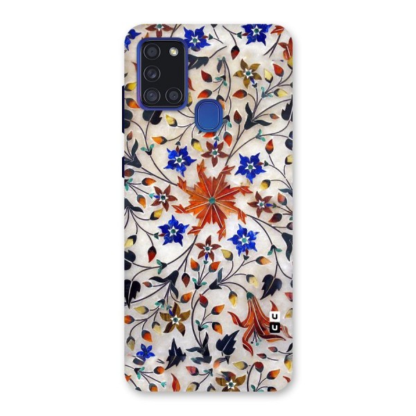 Floral Vintage Bloom Back Case for Galaxy A21s