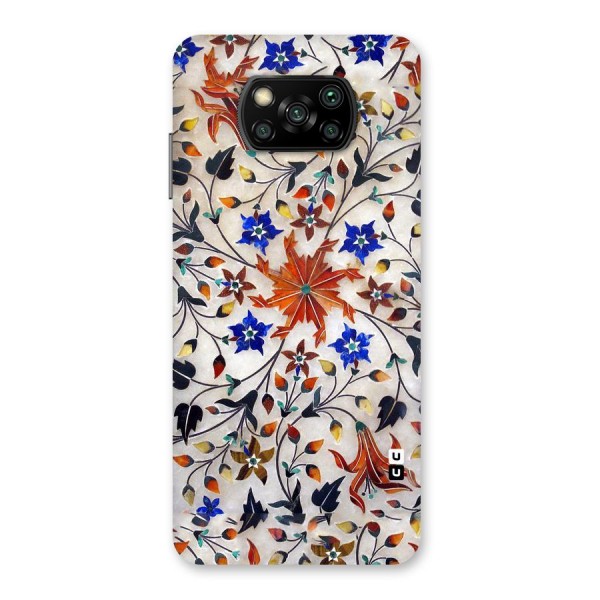 Floral Vintage Bloom Back Case for Poco X3