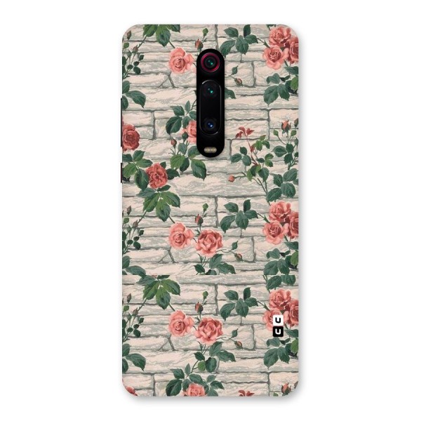 Floral Wall Design Back Case for Redmi K20 Pro