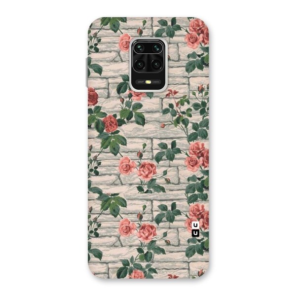 Floral Wall Design Back Case for Redmi Note 9 Pro Max