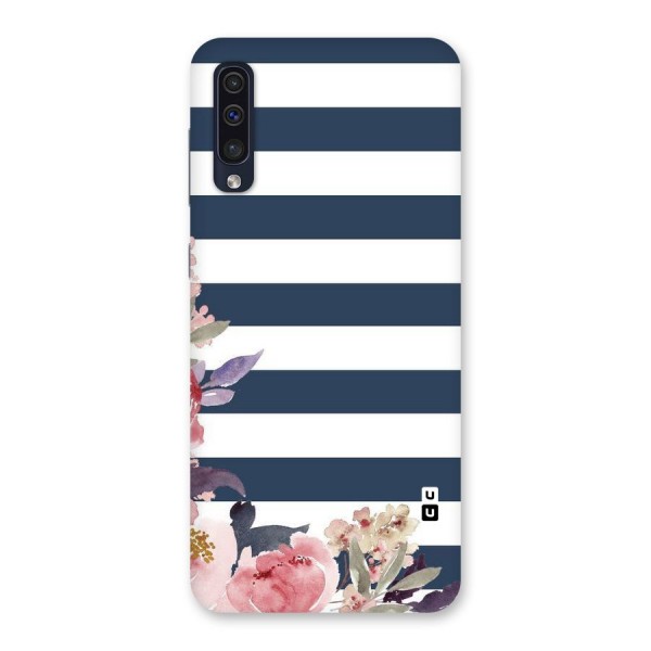 Floral Water Art Back Case for Galaxy A50