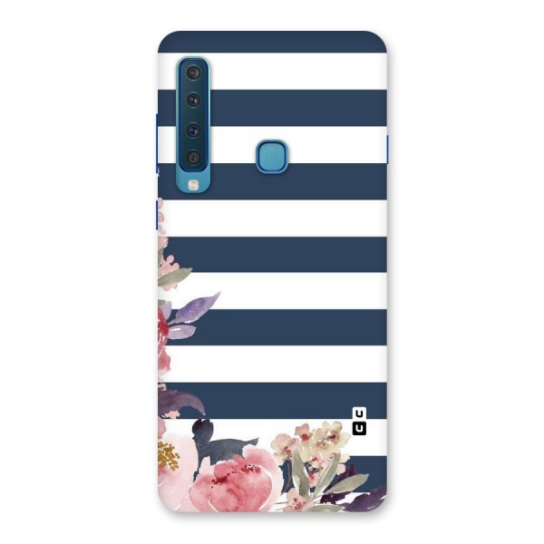 Floral Water Art Back Case for Galaxy A9 (2018)