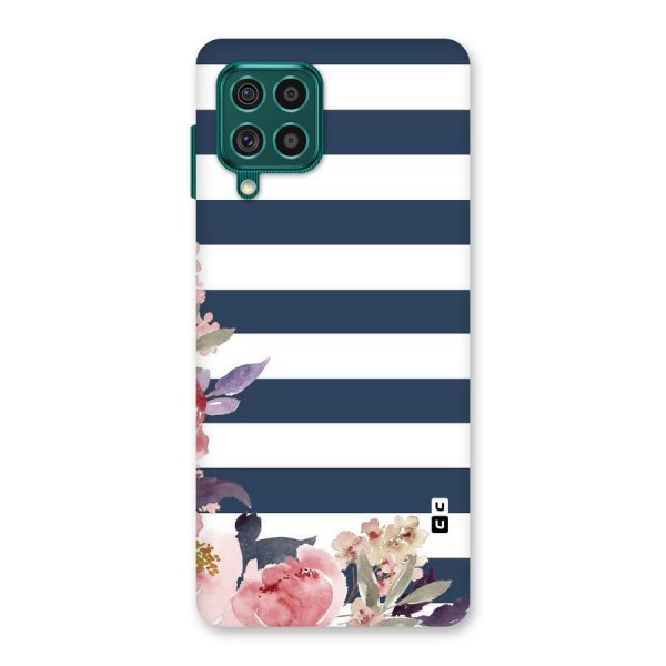 Floral Water Art Back Case for Galaxy F62