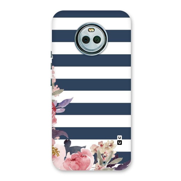 Floral Water Art Back Case for Moto X4