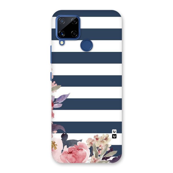 Floral Water Art Back Case for Realme Narzo 30A