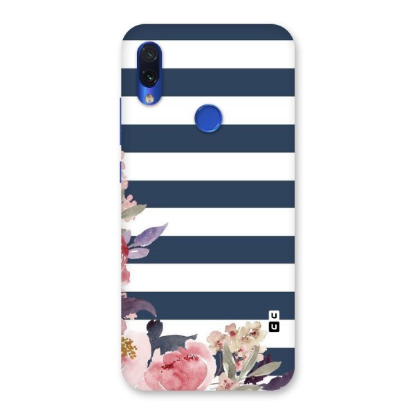 Floral Water Art Back Case for Redmi Note 7