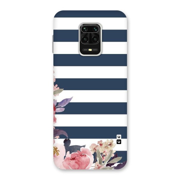 Floral Water Art Back Case for Redmi Note 9 Pro
