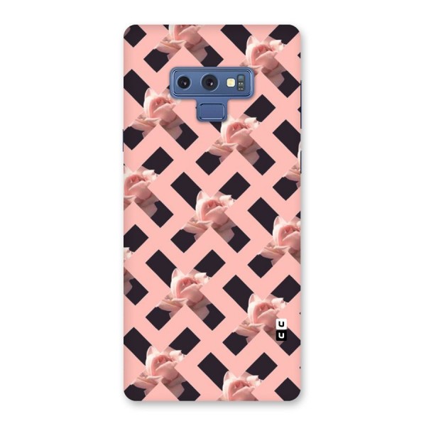 Floral X Design Back Case for Galaxy Note 9
