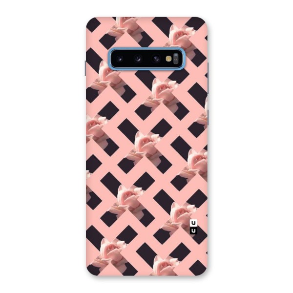 Floral X Design Back Case for Galaxy S10 Plus
