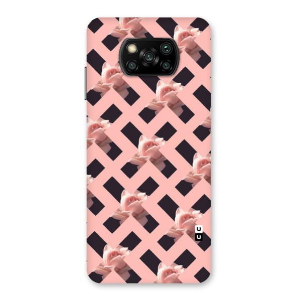 Floral X Design Back Case for Poco X3