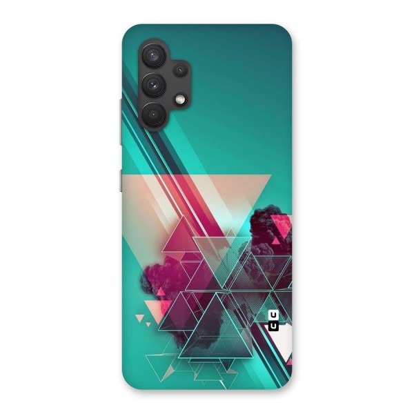 Floroscent Abstract Back Case for Galaxy A32