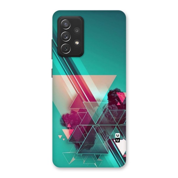 Floroscent Abstract Back Case for Galaxy A72