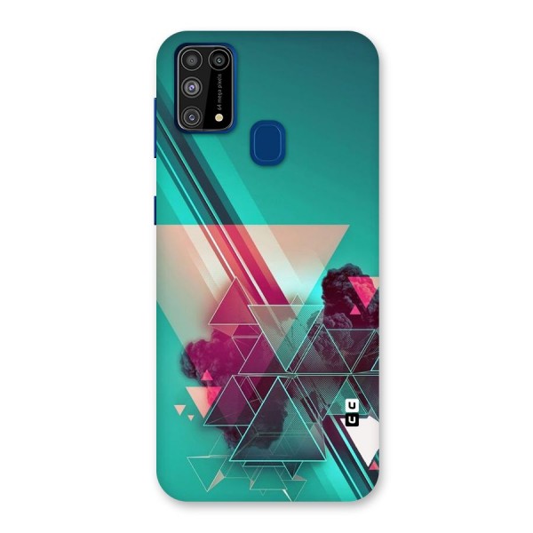Floroscent Abstract Back Case for Galaxy F41