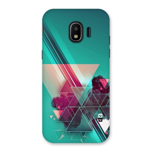 Floroscent Abstract Back Case for Galaxy J2 Pro 2018