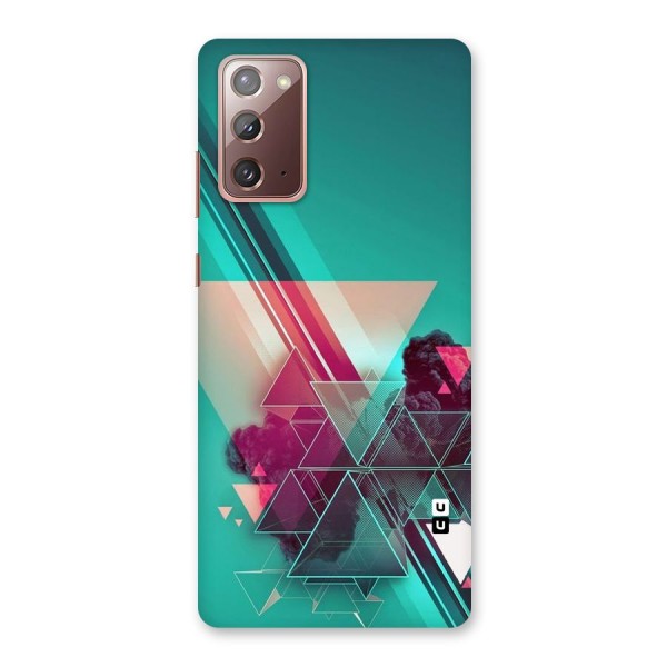 Floroscent Abstract Back Case for Galaxy Note 20
