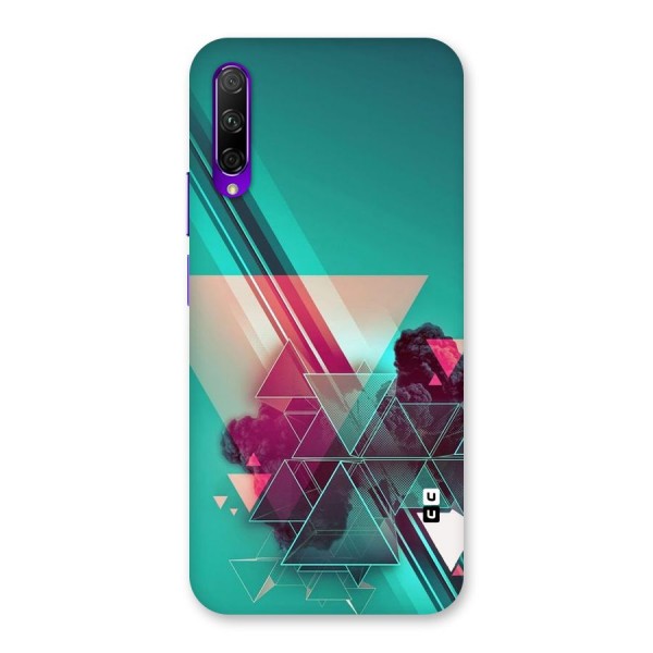Floroscent Abstract Back Case for Honor 9X Pro