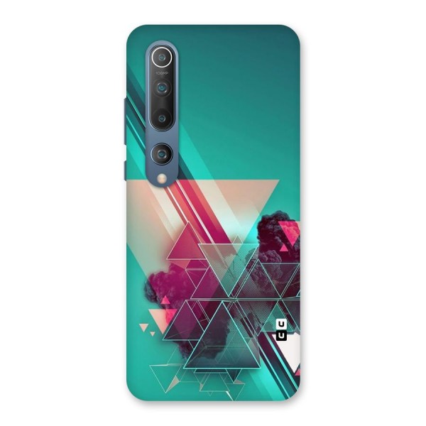 Floroscent Abstract Back Case for Mi 10