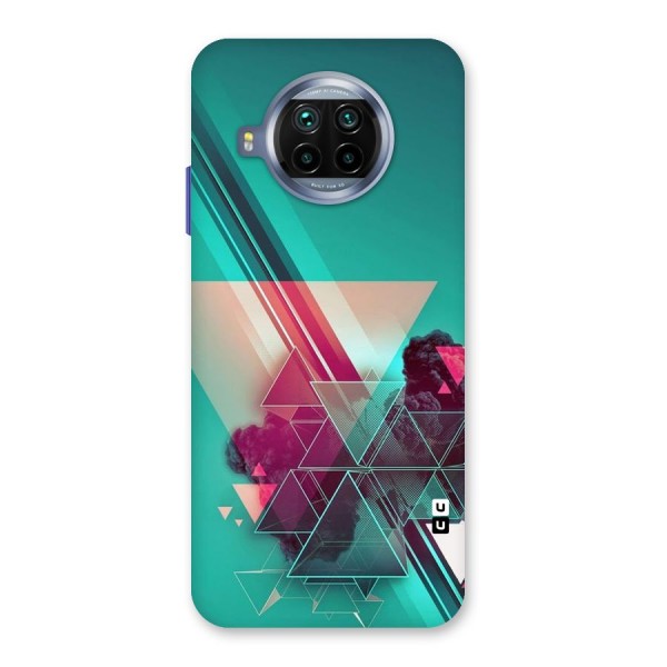 Floroscent Abstract Back Case for Mi 10i