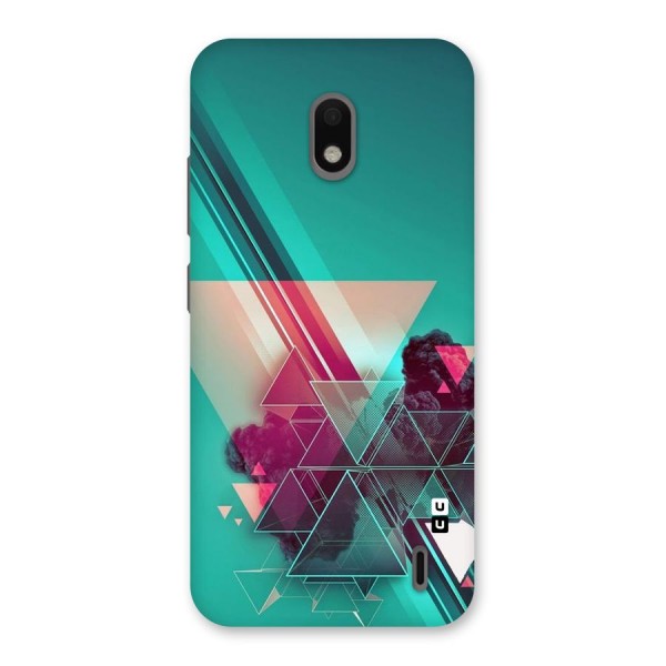 Floroscent Abstract Back Case for Nokia 2.2