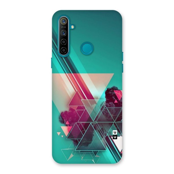 Floroscent Abstract Back Case for Realme 5i